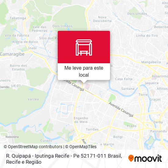 R. Quipapá - Iputinga Recife - Pe 52171-011 Brasil mapa