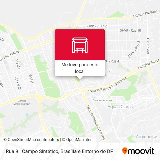 Rua 9 | Campo Sintético mapa