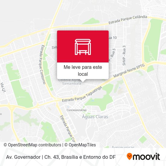 Av. Governador | Ch. 43 mapa