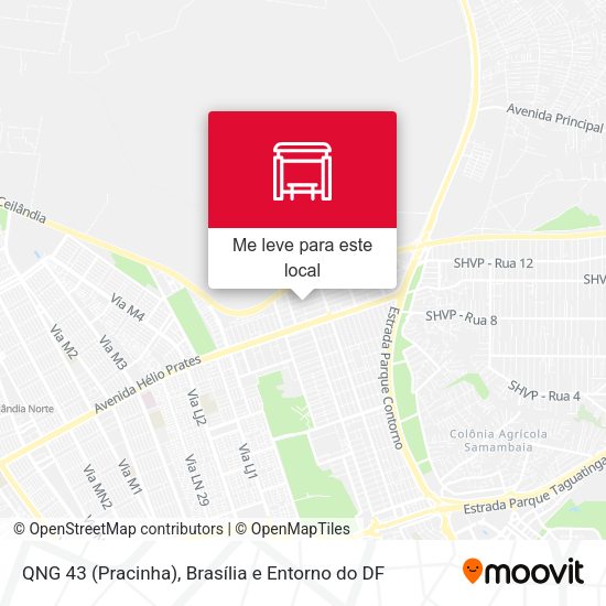QNG 43 (Pracinha) mapa