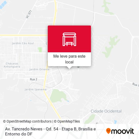 Av. Tancredo Neves - Qd. 54 - Etapa B mapa