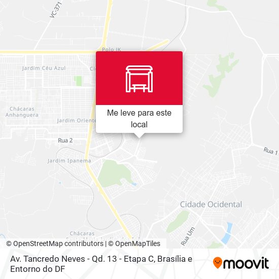 Av. Tancredo Neves - Qd. 13 - Etapa C mapa