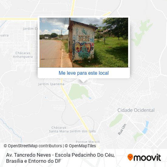 Av. Tancredo Neves - Escola Pedacinho Do Céu mapa