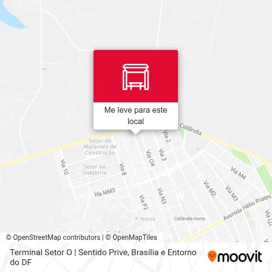 Terminal Setor O | Sentido Prive - Rotas, horários e tarifas