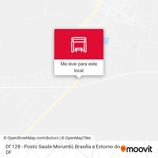 Df 128 - Posto Saúde Morumbi mapa