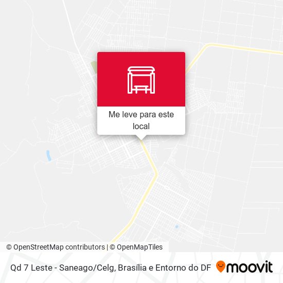 Qd 7 Leste - Saneago/Celg mapa