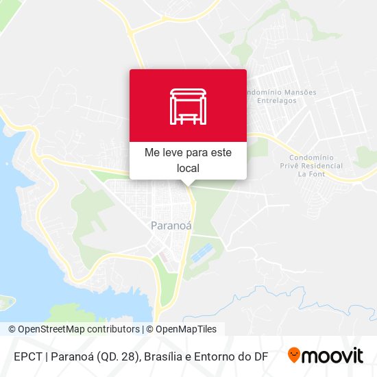EPCT | Paranoá (QD. 28) mapa