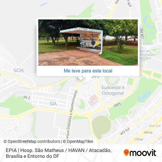 Epia Sul | Hosp. São Matheus / Havan / Atacadão mapa