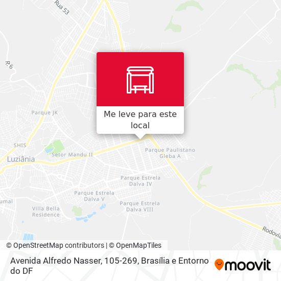 Avenida Alfredo Nasser, 105-269 mapa