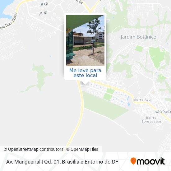 Av. Mangueiral | Qd. 01 mapa
