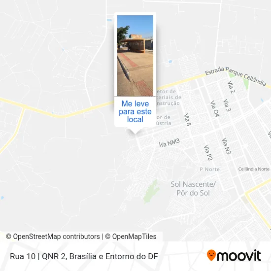 Rua 10 | QNR 2 mapa