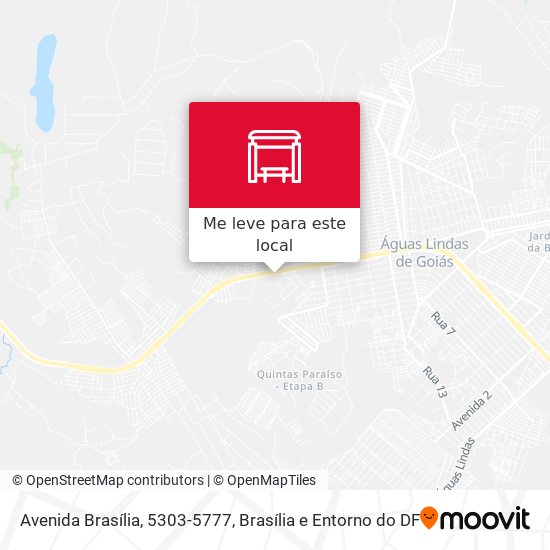 Avenida Brasília, 5303-5777 mapa