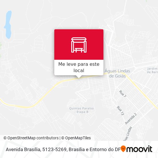 Avenida Brasília, 5123-5269 mapa