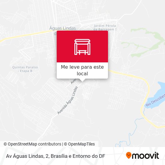 Av Águas Lindas, 2 mapa