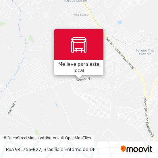 Rua 94, 755-827 mapa