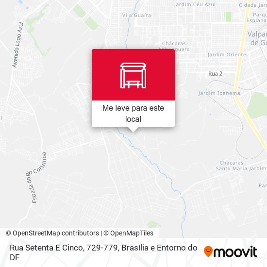Rua Setenta E Cinco, 729-779 mapa