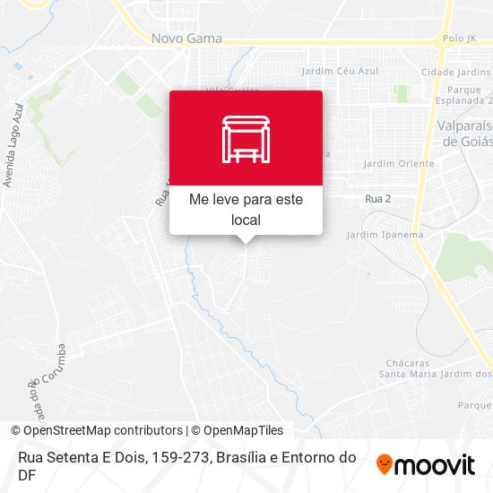 Rua Setenta E Dois, 159-273 mapa
