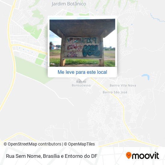 Rua Sem Nome mapa