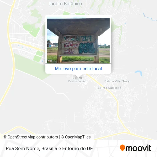 Rua Sem Nome mapa