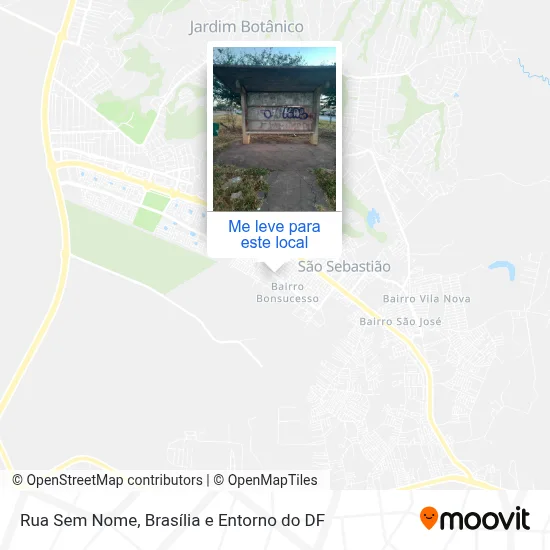 Rua Sem Nome mapa