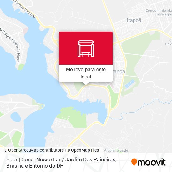 Eppr | Cond. Nosso Lar / Jardim Das Paineiras mapa