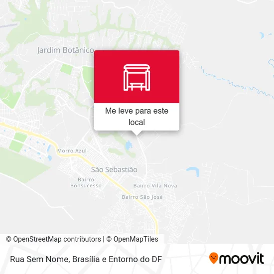 Rua Sem Nome mapa