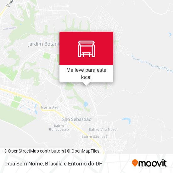 Rua Sem Nome mapa