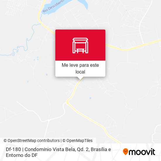 Df-180 | Condomínio Vista Bela, Qd. 2 mapa