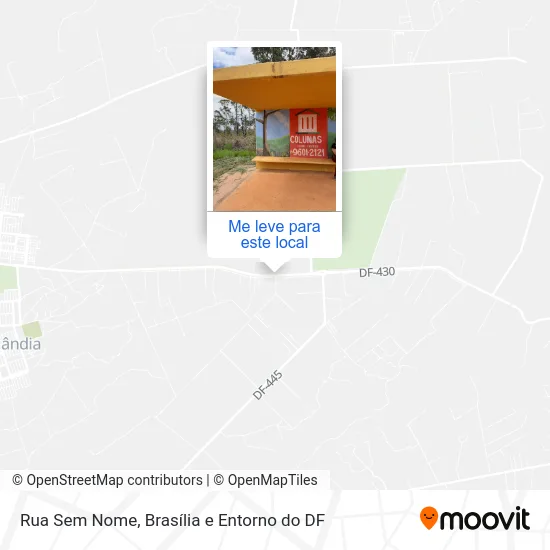 Rua Sem Nome mapa