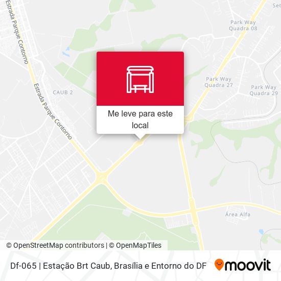 Df-065 | Estação Brt Caub mapa