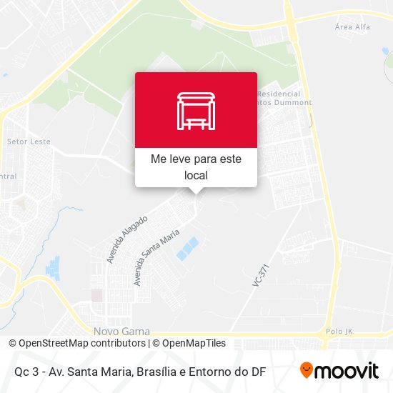 Qc 3 - Av. Santa Maria mapa