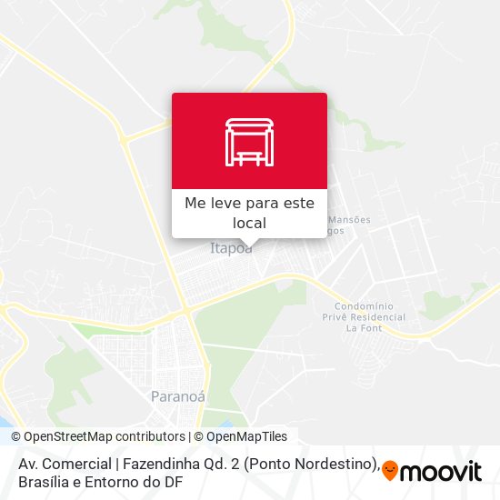 Av. Comercial | Fazendinha Qd. 2 (Ponto Nordestino) mapa