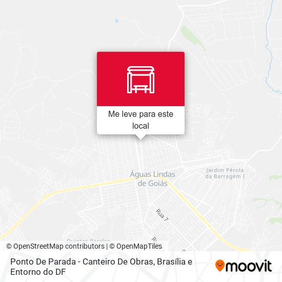 Ponto De Parada - Canteiro De Obras mapa