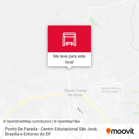 Ponto De Parada - Centro Educacional São José mapa