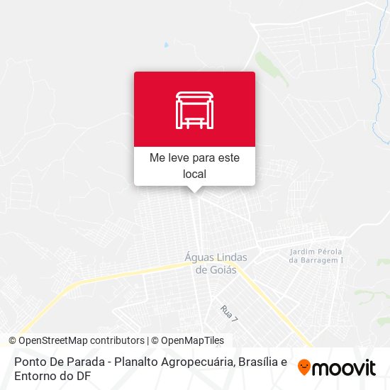 Ponto De Parada - Planalto Agropecuária mapa