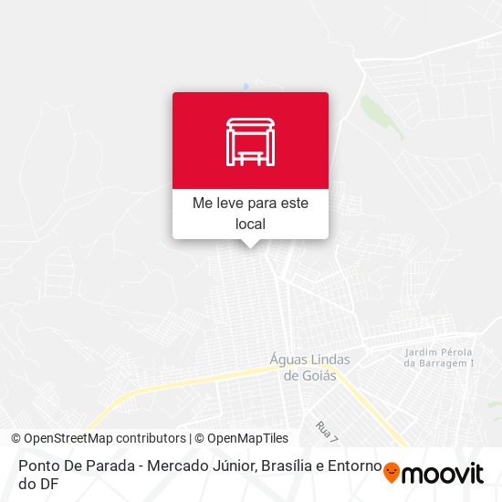 Ponto De Parada - Mercado Júnior mapa