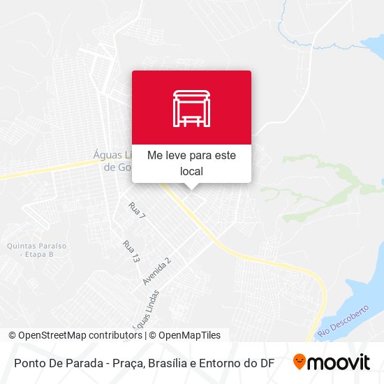 Ponto De Parada - Praça mapa