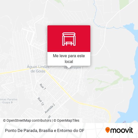 Ponto De Parada mapa