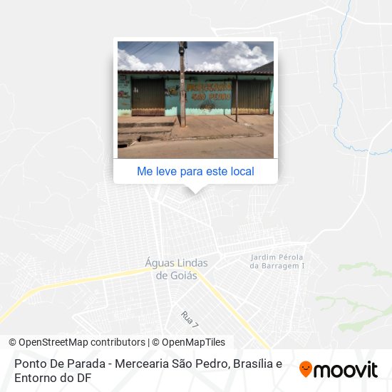 Ponto De Parada - Mercearia São Pedro mapa