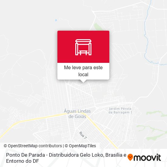 Ponto De Parada - Distribuidora Gelo Loko mapa
