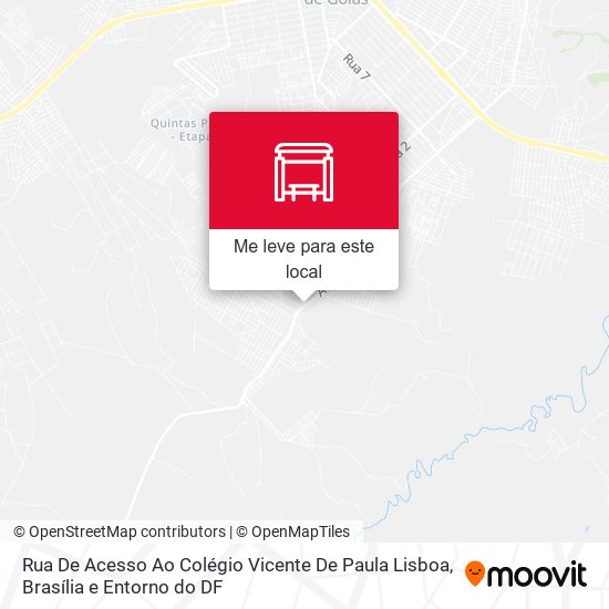 Rua De Acesso Ao Colégio Vicente De Paula Lisboa mapa