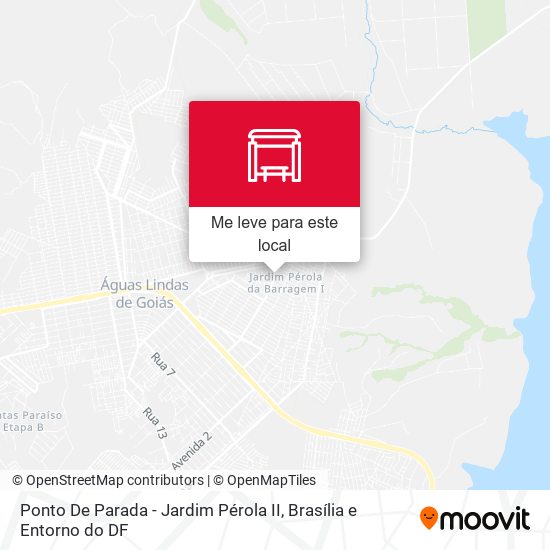 Ponto De Parada - Jardim Pérola II mapa