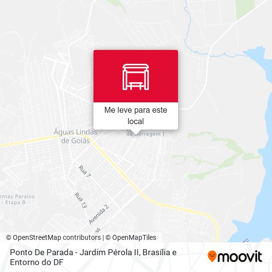 Ponto De Parada - Jardim Pérola II mapa