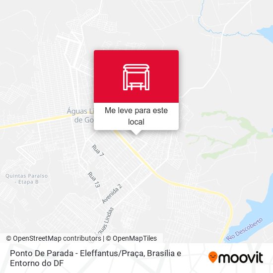 Ponto De Parada - Eleffantus / Praça mapa