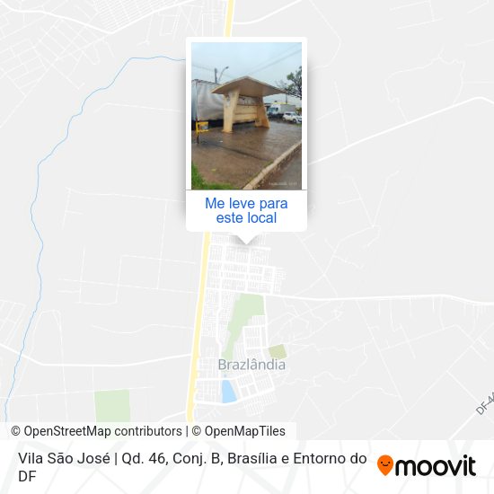 Vila São José | Qd. 46, Conj. B mapa