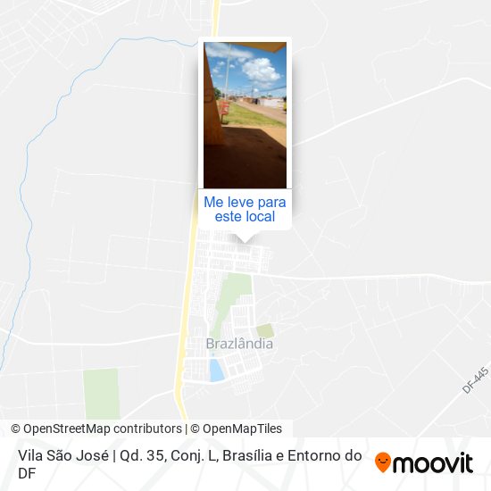 Vila São José | Qd. 35, Conj. L mapa