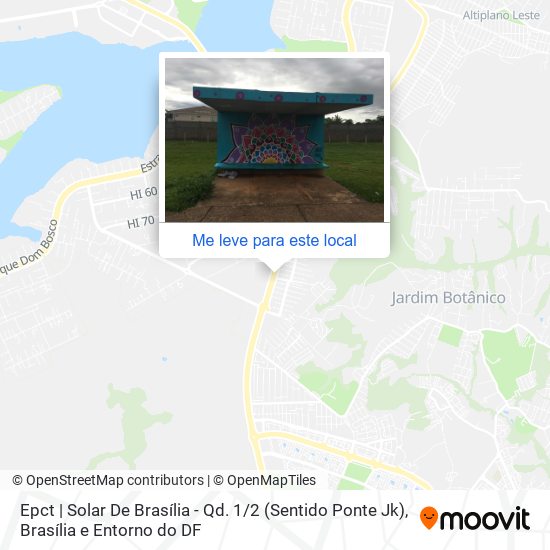 Epct | Solar De Brasília - Qd. 1 / 2 (Sentido Ponte Jk) mapa