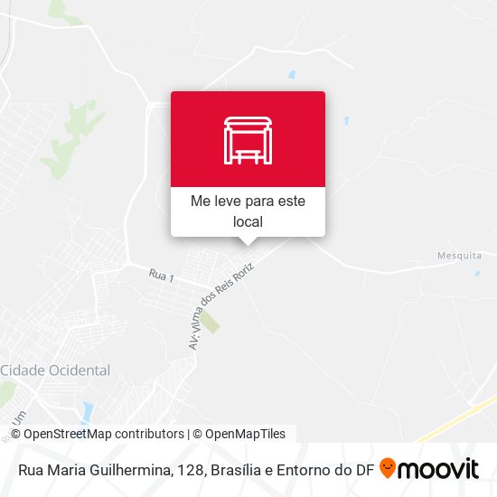 Rua Maria Guilhermina, 128 mapa