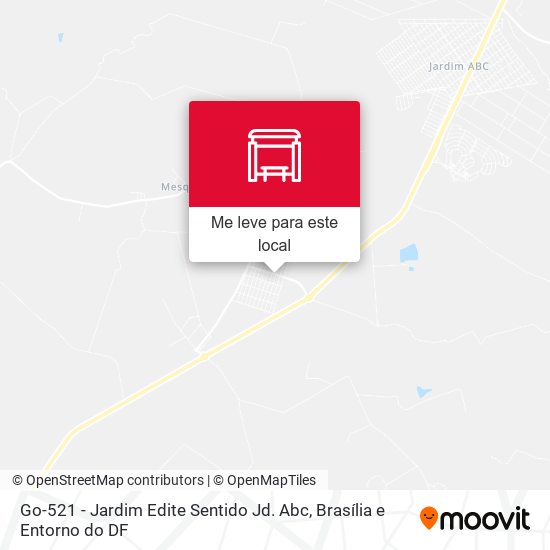 Go-521 - Jardim Edite Sentido Jd. Abc mapa