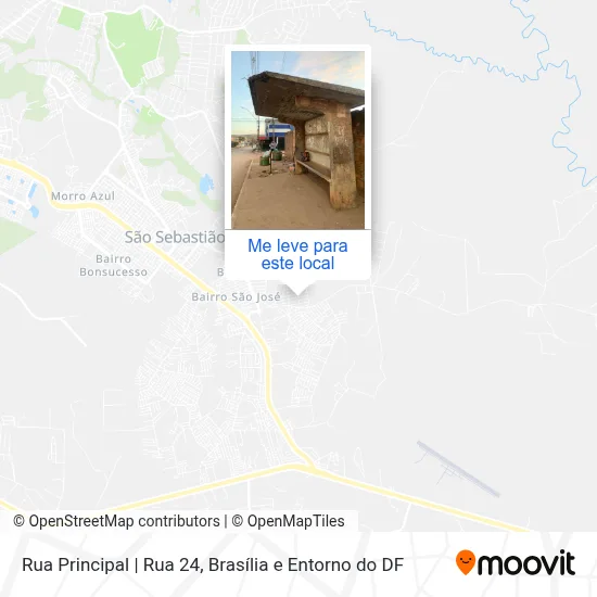 Rua Principal | Rua 24 mapa